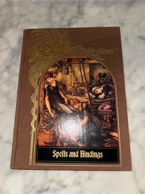 Time life 1985 The Enchanted spells & Bindings Hardcover Book